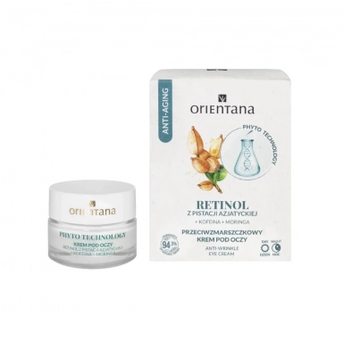 Krem przeciwzmarszczkowy pod oczy Retinol z pistacji azjatyckiej Phyto Technology | Orientana