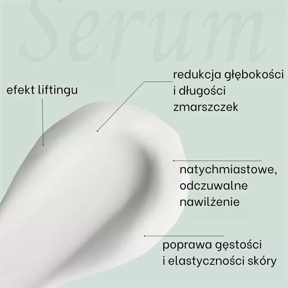 Serum odmładzające do twarzy z krokusem, hialuronem i kolagenem | Berkovicz