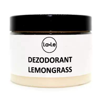 Dezodorant ekologiczny w kremie z olejkiem z trawy cytrynowej 150ml (plastik) | La-Le