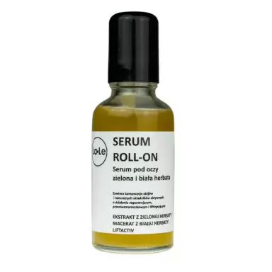 Serum roll-on pod oczy - zielona i biała herbata | La-Le