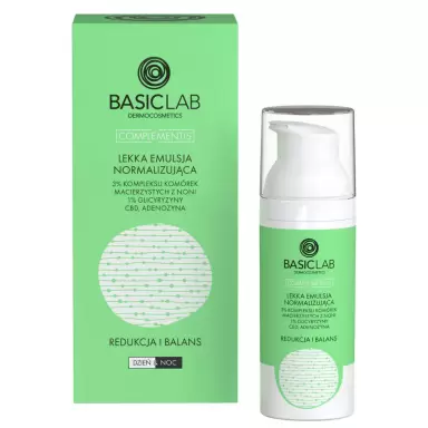 Lekka emulsja normalizująca z 3% kompleksu komórek macierzystych z noni | BasicLab