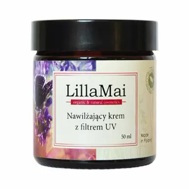 Nawilżający krem do twarzy z filtrem UV | LillaMai