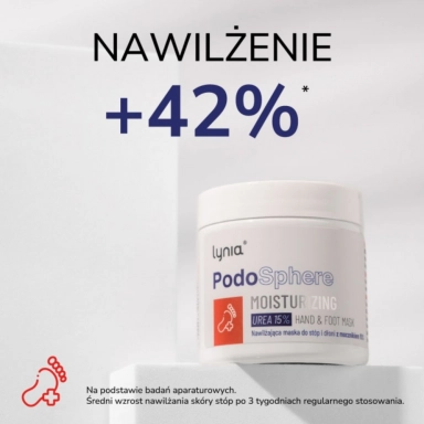 Maska do stóp i dłoni nawilżająca z mocznikiem | Lynia
