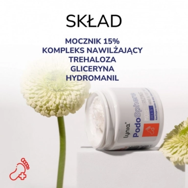 Maska do stóp i dłoni nawilżająca z mocznikiem | Lynia