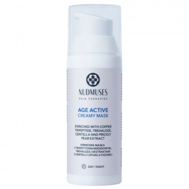 Maska kremowa z tripeptydem miedziowym i wąkrotą Age active creamy mask | Nudmuses