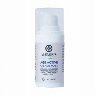 Maska kremowa z tripeptydem miedziowym i wąkrotą Age active creamy mask | Nudmuses