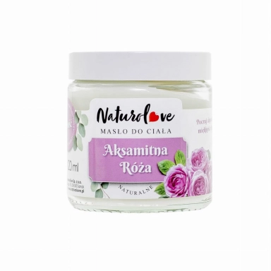 Masło do ciała Różane - naturalne | Naturolove