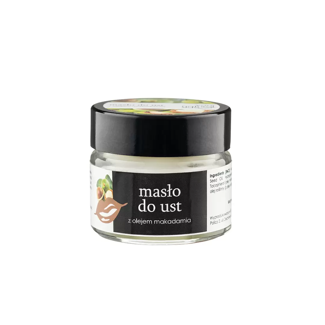 Masło do ust z olejem makadamia | Your Natural Side