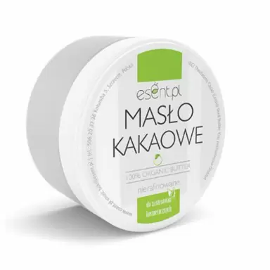 Masło kakaowe 100% organiczne nierafinowane | Esent