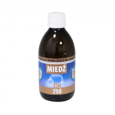 Niejonowa Mikro-Miedź Koloidalna CU 250 | Proaktiv