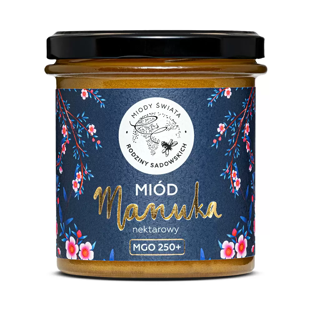 Miód Manuka MGO 250+ | Pasieki Rodziny Sadowskich