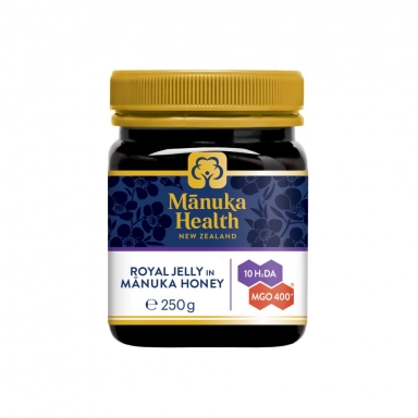 Miód Manuka MGO 400+ z Mleczkiem Pszczelim | Manuka Health
