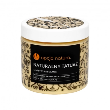 Balsam do tatuażu - pielęgnacja przed i po | Opcja Natura