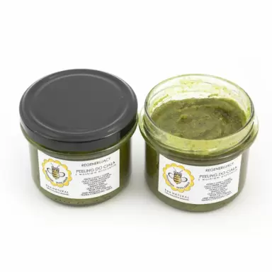 Regenerujący peeling do ciała z woskiem pszczelim | Miodowa Mydlarnia