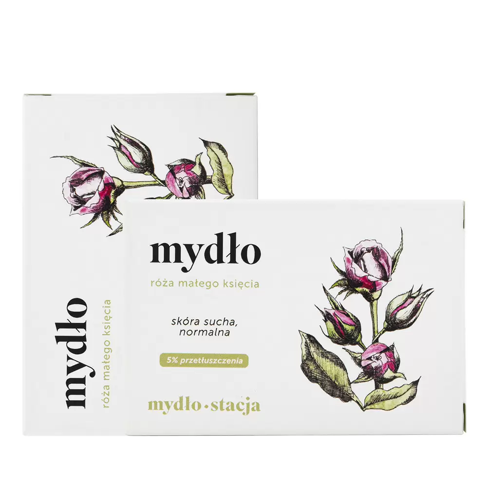 Mydło naturalne Róża Małego Księcia | Mydło Stacja