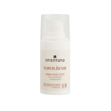 Naturalny krem pod oczy ze śluzem ślimaka | Orientana