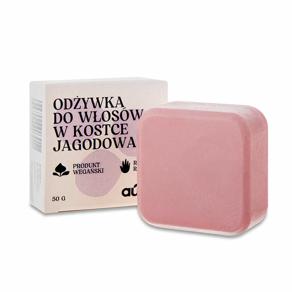 Odżywka do włosów w kostce - jagodowa | Auna
