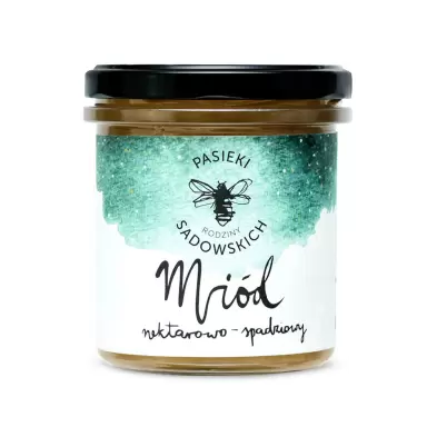 Miód nektarowo-spadziowy | Pasieki Rodziny Sadowskich