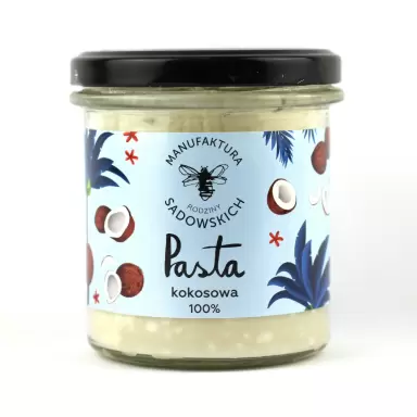 Pasta kokosowa | Pasieki Rodziny Sadowskich