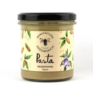 Pasta sezamowa tahini | Pasieki Rodziny Sadowskich