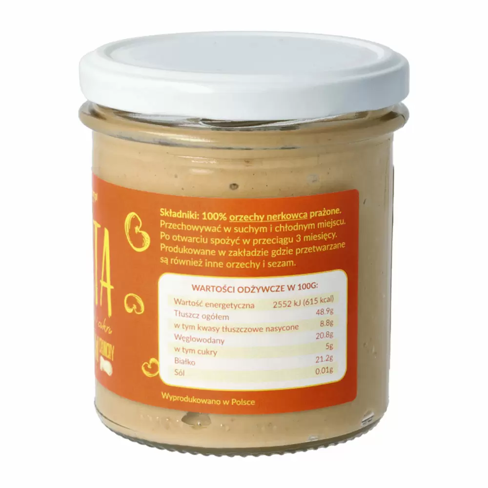 Pasta z nerkowców Crunchy | KruKam