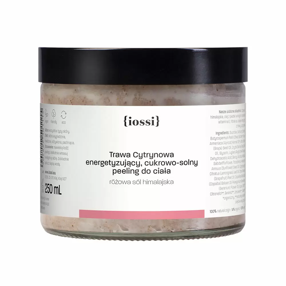 Peeling do ciała Energetyzująca Trawa Cytrynowa | iossi