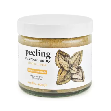 Peeling do ciała Słodka Mięta | Mydło Stacja