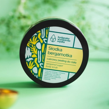 Peeling myjący Słodka Bergamotka | Bydgoska Wytwórnia Mydła