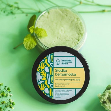 Peeling myjący Słodka Bergamotka | Bydgoska Wytwórnia Mydła