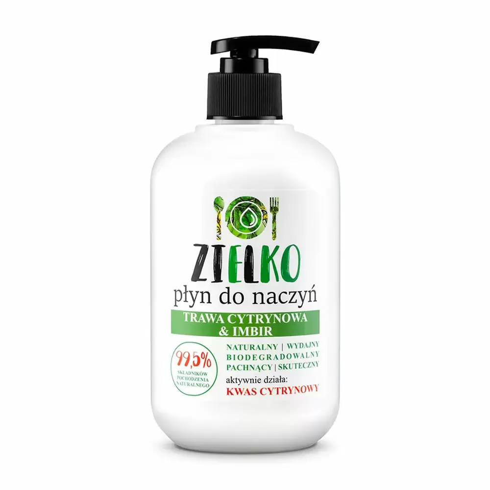 Płyn do mycia naczyń trawa Cytrynowa | Zielko