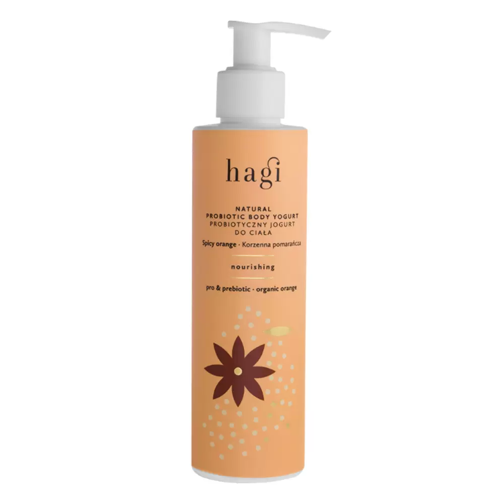 Probiotyczny jogurt do ciała – Korzenna Pomarańcza | Hagi Cosmetics