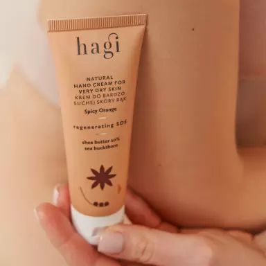 Regenerujący krem do rąk Korzenna Pomarańcza | Hagi Cosmetics