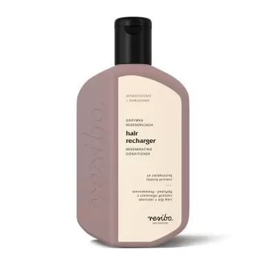 Odżywka regenerująca do włosów Hair Recharger | Resibo