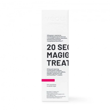 Serum pod oczy i na powieki z kofeiną 20 SECONDS MAGIC EYE TREATMENT | Veoli Botanica