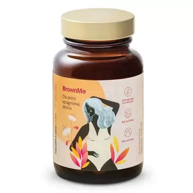 Suplement diety - Dla skóry spragnionej słońca - BrownMe | Health Labs Care