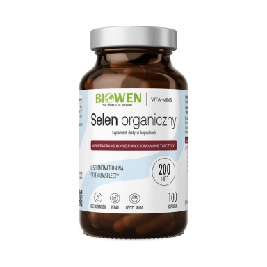 Suplement diety - Selen organiczny | Biowen