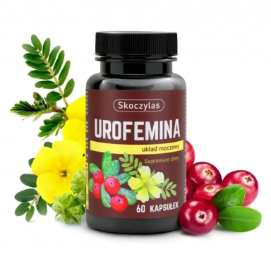 Suplement diety - UROFEMINA układ moczowy - mannoza, laktoferyna | Marek Skoczylas