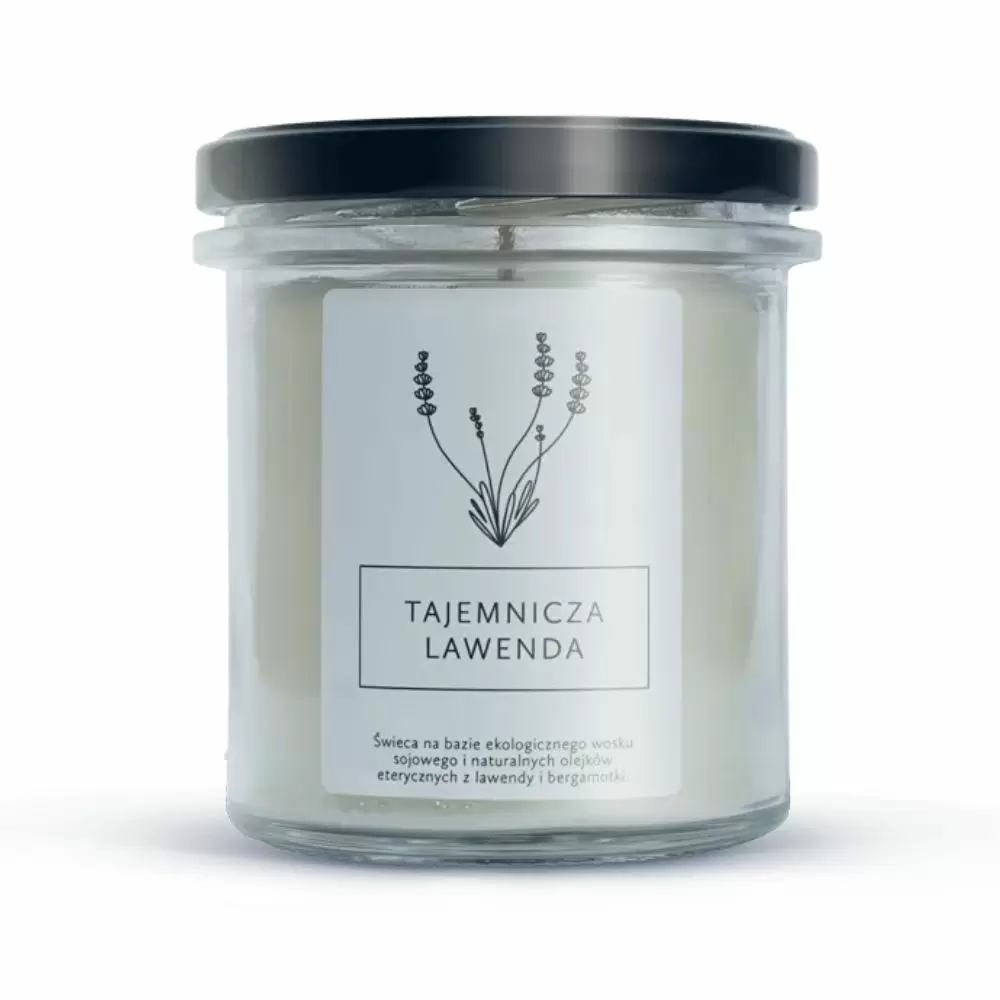 Świeca sojowa Tajemnicza Lawenda | Hagi Cosmetics