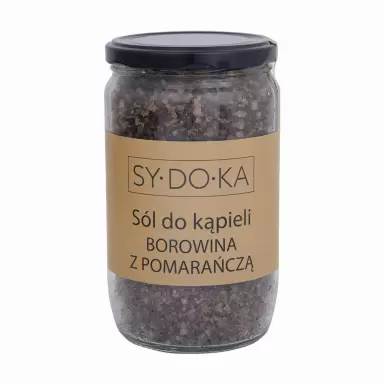 Sól do kąpieli - borowina z pomarańczą | Sydoka