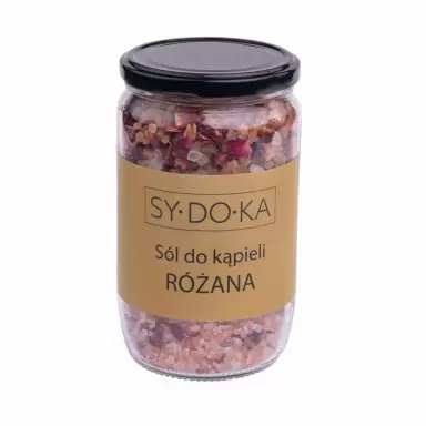 Sól do kąpieli - różana | Sydoka