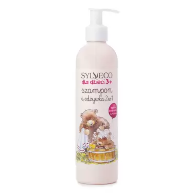 Szampon i Odżywka 2w1 dla dzieci - Malina | Sylveco