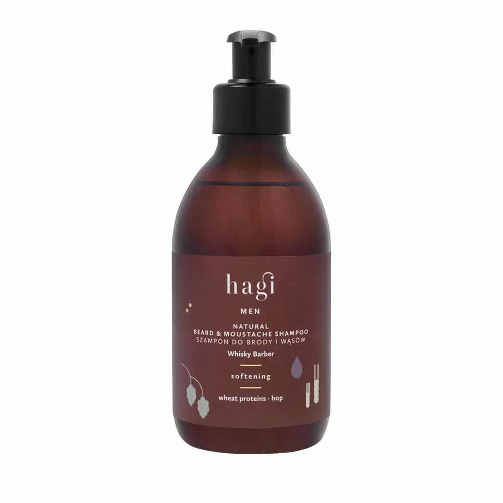 Szampon do brody i wąsów – Whisky Barber | Hagi Cosmetics
