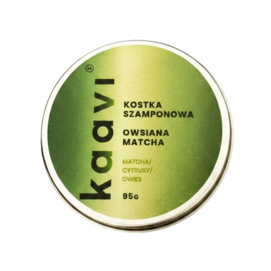 Szampon do włosów w kostce Owsiana Matcha | kaavi