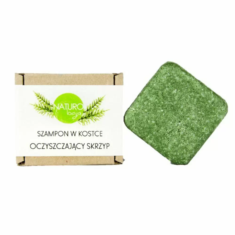 Szampon w kostce oczyszczający skrzyp | Naturologia