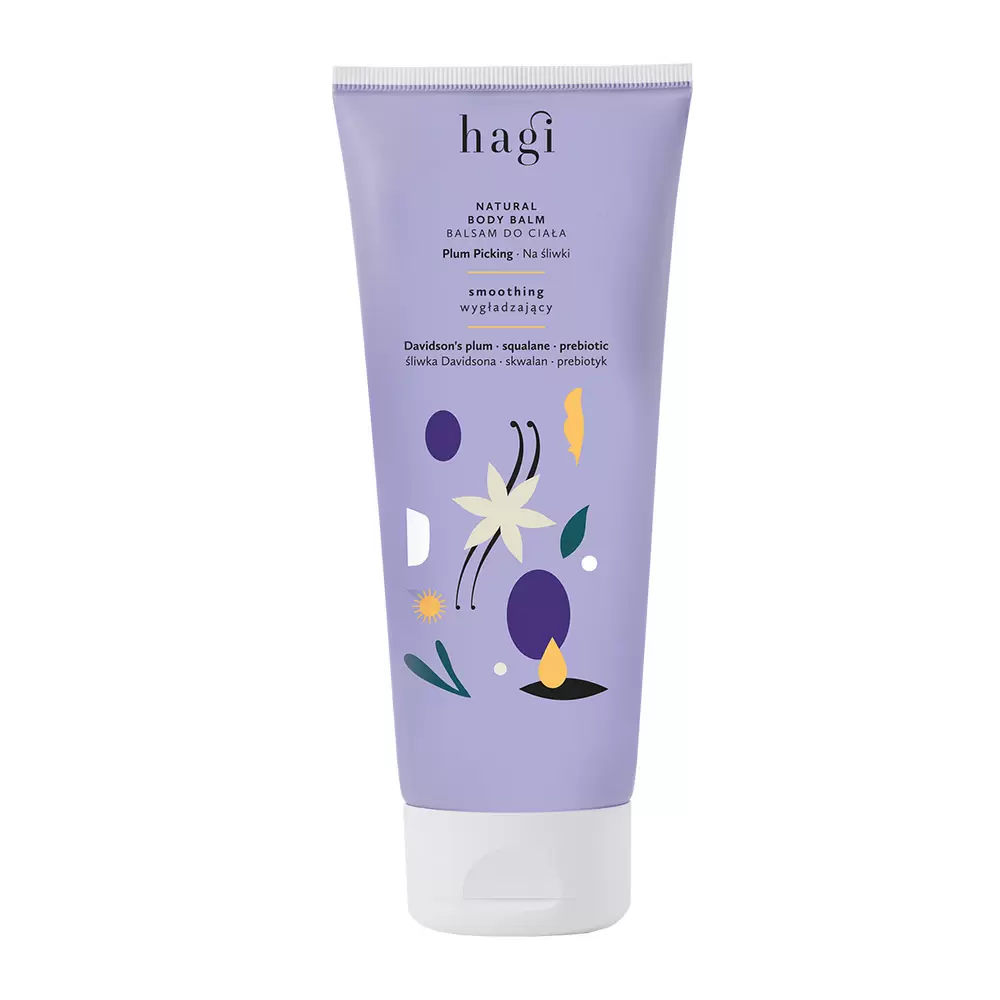 Wygładzający balsam do ciała Na Śliwki | Hagi Cosmetics