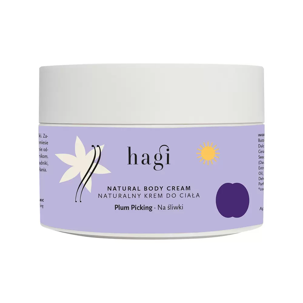 Ujędrniający krem do ciała Na Śliwki | Hagi Cosmetics