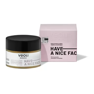 Krem do twarzy na dzień dogłębnie nawadniający HAVE A NICE FACE | Veoli Botanica