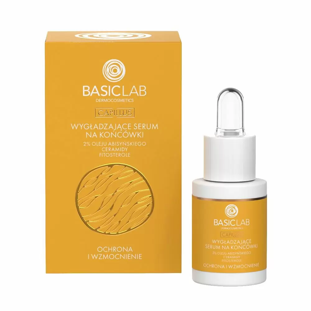 Wygładzające serum na końcówki Ochrona i Wzmocnienie | BasicLab