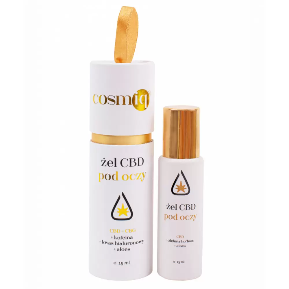 Żel CBD pod oczy z kofeiną | Cosmiq