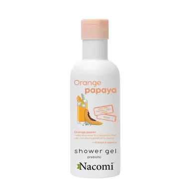 Żel pod prysznic Pomarańcza i Papaja | Nacomi